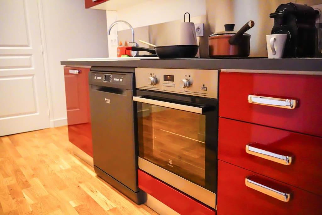 Appartement Le Rive Hugo • Elegance & Art De Vivre à Châteauroux Extérieur photo